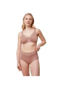 Minimizer-BH Triumph "True Shape Sensation W01" Gr. 80, Cup E, braun (chocolate mousse) Damen BHs Cup C-G, mit Komfortbügel, Basic Dessous