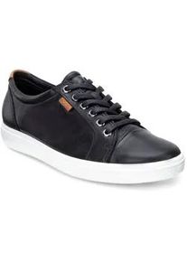 Sneaker Ecco "SOFT 7 W" Gr. 38, schwarz Damen Schuhe mit Label, Freizeitschuh, Halbschuh, Schnürschuh, schmale Form