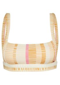 Bikini Top Rip Curl Ripple Effect Crop Damen (Gr XXL |weiß)
