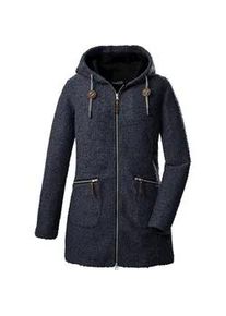 Fleecejacke G.I.G.A. DX BY KILLTEC "GW 55 WMN KNTFLC PRK" Gr. 46, blau (navy) Damen Jacken