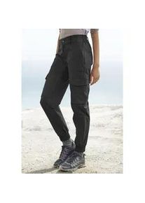 Trekkinghose Vivance ACTIVE Gr. 34, N-Gr, schwarz Damen Hosen sportlicher Cargo Jogger mit praktischen Taschen