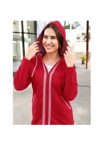 Fleecejacke Classic Basics Gr. 54, rot Damen Jacken