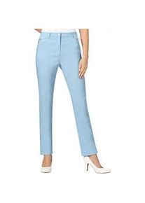 Stretch-Hose Stehmann Gr. 225, Extrakurzgrößen, blau (bleu) Damen Hosen