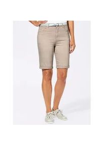 Jeansbermudas Casual Looks Gr. 54, Normalgrößen, beige (sand) Damen Jeans