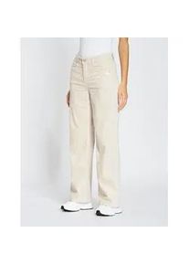 Cordhose Gang "94AMELIE WIDE" Gr. 34 (44), N-Gr, beige (ecru) Damen Hosen im lässigen Wide Fit