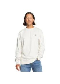 Sweatshirt Quiksilver "BASIC CREW YOUNG MEN" Gr. S, weiß (birch) Herren Sweatshirts