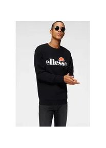 Sweatshirt Ellesse "SL SUCCISO SWEATSHIRT" Gr. M, schwarz Herren Sweatshirts