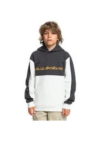 Kapuzensweatshirt Quiksilver "KNOWLEDGE AREA HOOD YOUTH" Gr. 12 (146/152), weiß (snow white) Kinder Sweatshirts