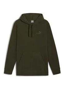 Hoodie Puma "ESS ELEVATED Herren" Gr. M, grün (dark olive green) Herren Sweatshirts