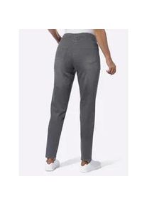 Jogg Pants Gr. 22, Kurzgrößen, grau (grau, denim) Damen Jeans