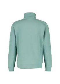 Sweatshirt Lerros "Lerros Pullover mit Troyerkragen" Gr. 6XL, blau (mineral blau) Herren Sweatshirts