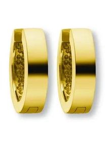 Paar Creolen ONE ELEMENT "Ohrringe aus 333 Gelbgold Ø 12,5 x 3,0 mm" Ohrringe Gr. Damen, Gelbgold 333, goldfarben (gold) Damen Gold Schmuck