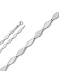 Silberarmband ONE ELEMENT "Zirkonia Armband aus 925 Silber 17 cm" Armbänder Gr. 17, Silber 925 (Sterlingsilber), silberfarben (silber) Damen Silber Schmuck