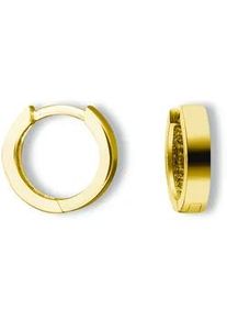 Paar Creolen ONE ELEMENT "Ohrringe aus 333 Gelbgold Ø 12,0 x 2,0 mm" Ohrringe Gr. Damen, Gelbgold 333, goldfarben (gold) Damen Gold Schmuck