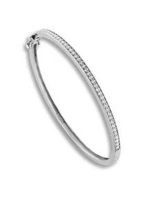 Silberarmband ONE ELEMENT "Zirkonia Armreif aus 925 Silber" Armbänder Gr. Silber 925 (Sterlingsilber), silberfarben (silber) Damen Silber Schmuck