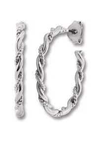 Paar Creolen ONE ELEMENT "Ohrringe aus 925 Silber" Ohrringe Gr. Damen, Silber 925 (Sterlingsilber), silberfarben (silber) Damen Silber Schmuck