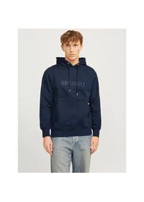 Jack & Jones Kapuzensweatshirt JACK & JONES "JORFREDERIKSBERG SWEAT HOOD SN" Gr. XL, blau (sky captain) Herren Sweatshirts