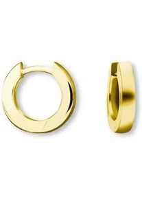 Paar Creolen ONE ELEMENT "Ohrringe aus 333 Gelbgold Ø 12,0 x 2,0 mm" Ohrringe Gr. Damen, Gelbgold 333, goldfarben (gold) Damen Gold Schmuck