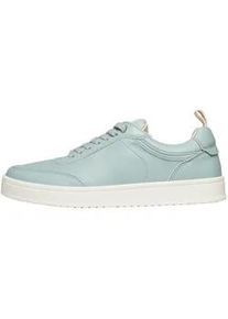 Sneaker N91 "Court W AB Damensneaker" Gr. 42, blau (mint) Damen Schuhe Turnschuh Leder handgefertigt, sportlicher Freizeitschuh