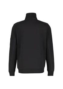 Sweatshirt Lerros "Lerros Pullover mit Troyerkragen" Gr. 5XL, schwarz Herren Sweatshirts