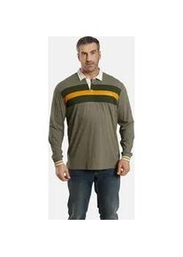 Sweatshirt CHARLES COLBY "Sweatshirt EARL GARWY" Gr. 4XL, grün (oliv melange) Herren Sweatshirts