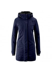 Maier Sports Lisa 21 Mantel Damen (Gr 48 |blau |wasserdicht)