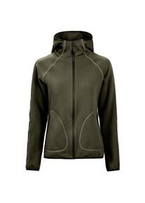 Fleecejacke The Mountain Studio Tech Fleece Hood Damen (Gr XS |oliv)