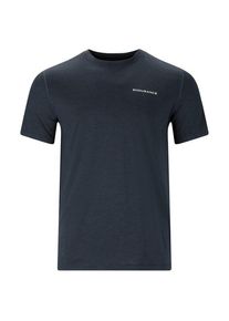 Endurance Abdon Melange S/S Tee Funktionsshirt Herren (Gr XL |blau)