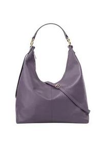 Shopper Samantha Look Gr. B/H/T: 36cm x 40cm x 13cm onesize, lila (violett) Damen Taschen Made in Italy, Große Handtasche mit Smartphonefach, Schultertasche Tragegurt