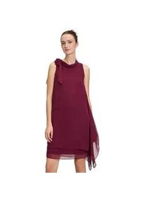 Cocktailkleid Vera Mont "Vera Mont ohne Arm" Gr. 36, Normalgrößen, rot (deep wine) Damen Kleider Schluppe