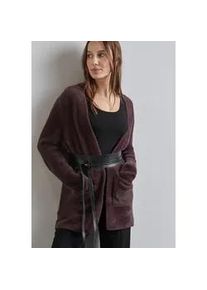 Cardigan Street One Gr. 42, rot (enigma rot) Damen Strickjacken lang, offen zu tragen