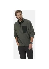 Sweatjacke Babista "Fleece-Sweatshirt BELLAZONTI" Gr. M, grün (oliv) Herren Sweatjacken mit Reißverschluss