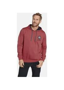 Kapuzensweatshirt Jan Vanderstorm "Sweatshirt WYN" Gr. XXL, rot (hellrot) Herren Sweatshirts