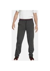 Jogginghose Jan Vanderstorm "Jogginghose TARIKO" Gr. 4XL, grau (dunkelgrau melange) Herren Hosen