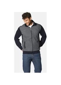 Sweatjacke Babista "Sweatjacke GEROZETTI" Gr. M, grau (grau melange) Herren Sweatjacken