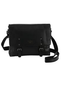 Schultertasche Mustang "Natal" Gr. B/H/T: 37cm x 27cm x 11cm, schwarz Damen Taschen