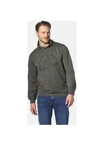 Sweatshirt Jan Vanderstorm "Sweatshirt TJOMME" Gr. XXL, grün (oliv) Herren Sweatshirts