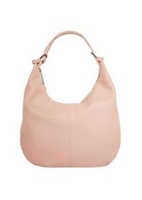 Shopper CLUTY Gr. B/H/T: 35cm x 33cm x 7cm onesize, rosa Damen Taschen echt Leder, Made in Italy