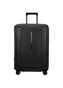 Hartschalen-Trolley Samsonite "ESSENS 69" Gr. B/H/T: 49cm x 69cm x 30cm 88 l, grau (graphite) Koffer Reisekoffer Hartschalenkoffer für Flugreisen TSA-Schloss