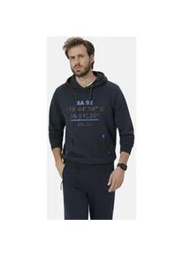 Kapuzenshirt Babista "Sweatshirt FLOREZONTO" Gr. 52, blau (dunkelblau) Herren Shirts im Hoodie-Style