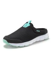 Slip-On Sneaker Lascana Gr. 38, schwarz Damen Schuhe Clog Halbschuh, Freizeitschuh, Sabot, Clogs aus leichtem Mesh-Material