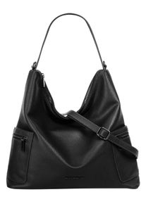 Betty Barclay Damen Umhängetasche, schwarz, Kunstfaser, unifarben, leicht glänzend, Taschen