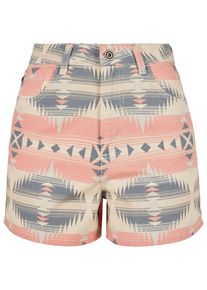 Urban Classics Damen Stoffhose "Urban Classics Damen Ladies Inka Highwaist Shorts", rosa, Gr. S, 100% Baumwolle, Hosen