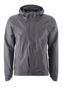 Gonso Herren Fahrradjacke "SAVE JACKET ESSENTIAL M", grau, Gr. M, 100% Polyester, Jacken, Herren Regenjacke wind- und wasserdicht, Radjacke mit Kapuze