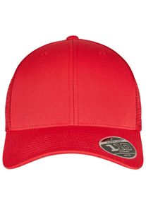 Flexfit Damen Flex Cap "Flexfit Unisex 110 Mesh Cap", rot, casual, unifarben, 100% Baumwolle, Caps