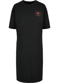 Merchcode Damen Shirtkleid "Merchcode Damen", schwarz, klassisch, Gr. XXL, unifarben, 100% Baumwolle, Kleider