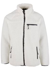 Brandit Herren Allwetterjacke "Brandit Herren Teddyfleece Jacket", weiß, casual, Gr. XXXL, mehrfarbig, 100% Polyester, Jacken