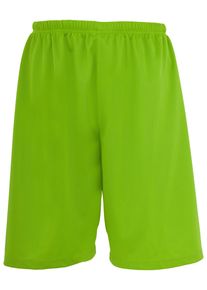 Urban Classics Herren Stoffhose "Urban Classics Herren Bball Mesh Shorts", grün, Gr. S, unifarben, 100% Polyester, Hosen