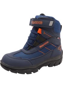 Kangaroos Damen Winterstiefel "K-Leno Denali Roostex", Gr. 32, blau, Synthetik, Textil, sportlich, Schuhe, Snowboots, Winterboots, Winterschuhe,