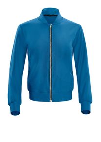 WINSHAPE Damen Bomberjacke "Functional Comfort Bomber Jacket J007C", grün, Gr. S, 85% Polyester, 15% Elasthan, Jacken, Ultra weicher Funktionsstoff